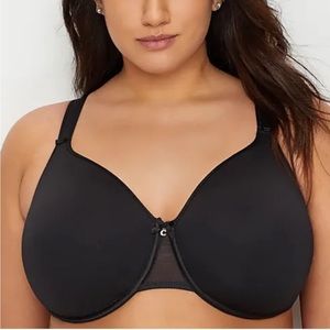Chantelle C Magnifique MinimizerT-Shirt Bra Black Size 38I Full Coverage